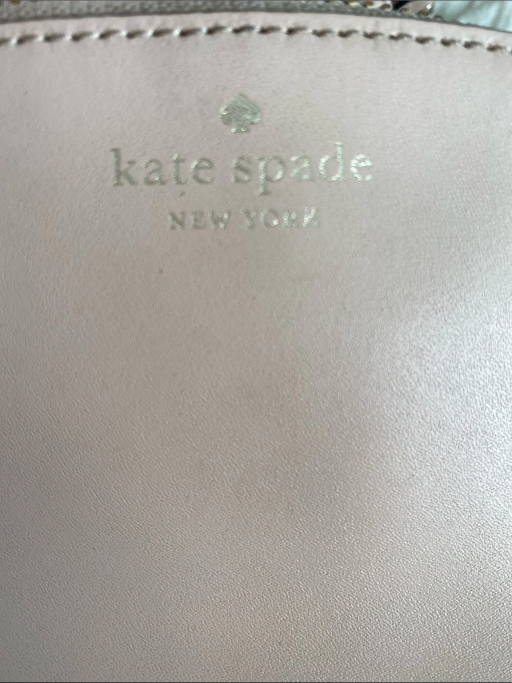 kate spade blush pink dome crossbody bag